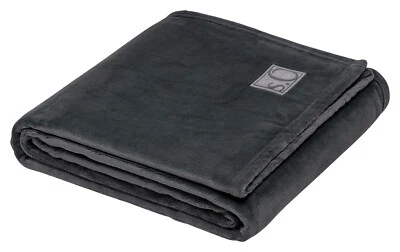 s.Oliver KUSCHELSOFT Wohndecke Plüschdecke Kuscheldecke Anthrazit 150 x 200 cm - Bild 1 von 4