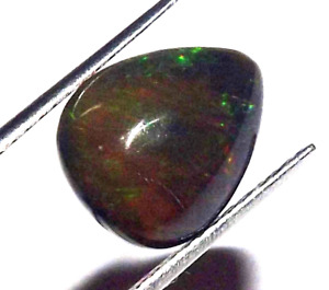 2.10 cts Ethiopian Fire Opal 11 x 9 mm Earth Mined Gemstone #obo2525