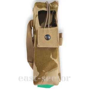 British Army Military Radio Pouch Pocket Bag Molle Osprey Tactical DDPM Desert - Picture 1 of 4