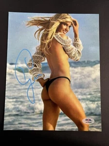 FOTO 8x10 autografo firmato GENIE BOUCHARD PSA COA TENNIS STAR HOT - Foto 1 di 5