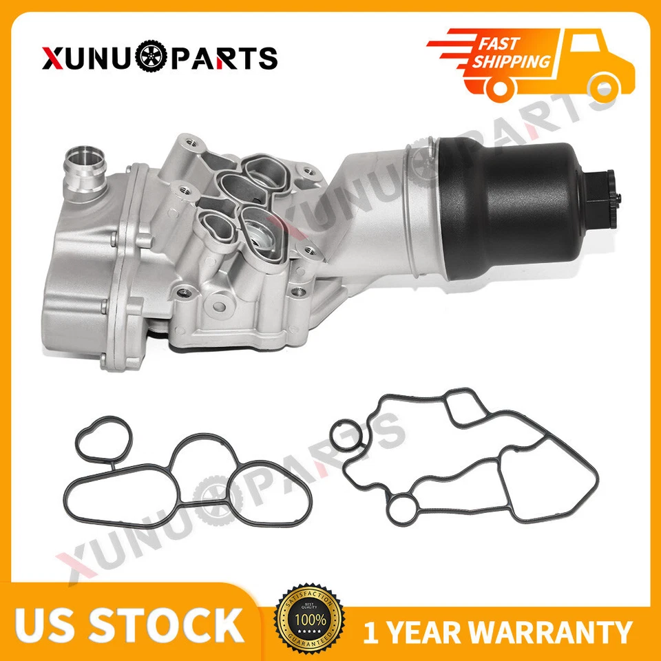 Upgraded Aluminium Oil Cooler Filter Housing for 2005-2009 Audi A4 Quattro 2.0L - Image 1 of 4