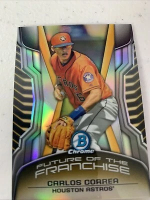 2014 Bowman Draft - Future of the Franchise Mini Chrome #FF-CC Carlos Correa... - Image 1 of 2