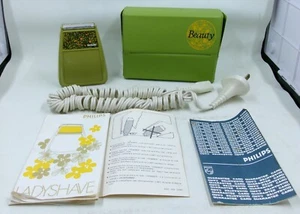 Green Vintage Philips Lady Shave Electric Razor. - Picture 1 of 4