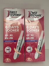 First Response Test & Confirm Pregnancy Test - 2ct Each - Lot of 2