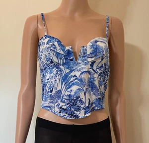 Valleygirl Womens Crop Top With Straps (Size 14) - Picture 1 of 2