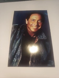 Tarjeta a color autografiada original Paul Anka 1992 3,5 x 5,5" - Imagen 1 de 6