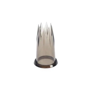 - Tritan geriffelte Tülle - F8 - Durchmesser 18 mm - schwarz - Bild 1 von 3