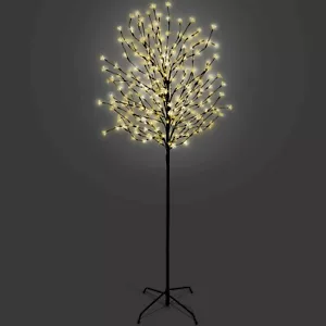 5/6/7 FT Cherry Blossom Tree Pre-Lit Outdoor Christmas LED Lights - Warm White - Picture 1 of 5