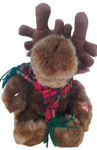 Dan Dee Vintage animierter singender Elch - Bild 1 von 11