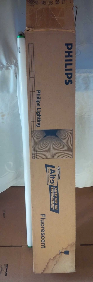 Philips 369843 - F48t12/d/ho/alto Straight T12 Fluorescent Tube Light Bulb