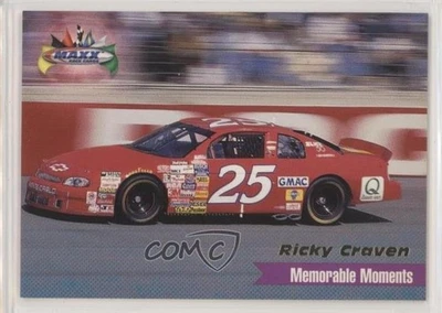1998 Upper Deck Maxx 1997 Year in Review Ricky Craven #10 - Image 1 of 2