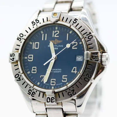 Breitling Colt  Uhr Ref. A17035 Edelstahl Automatik 38mm von 1995 - Bild 1 von 4