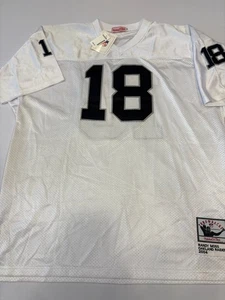 Neu mit Etikett Randy Moss Oakland Los Angeles Las Vegas Raiders Trikot Mitchell & Ness 60 - Bild 1 von 6