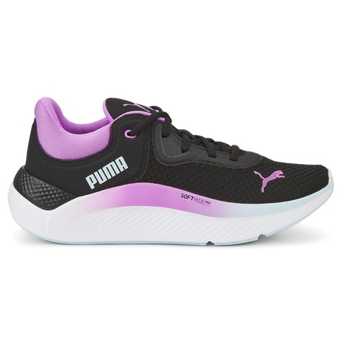 Scarpe casual sneakers PUMA Softride Pro stringate da donna nere 37704505