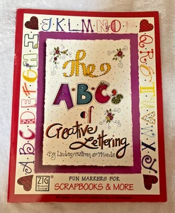 The ABC'S Of Creative Lettering Lindsay Ostrom Scrapbook Font Guide Handwriting - Picture 1 of 2
