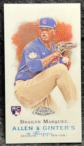 Brailyn Marquez - 2021 Allen & Ginter Chrome Mini Rookie Design Variation #MRD-8 - Picture 1 of 2