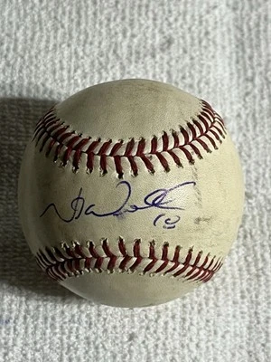 Neil Walker Autographed Game Used Baseball Pittsburgh Pirates MLB Authenticated - Image 1 of 3