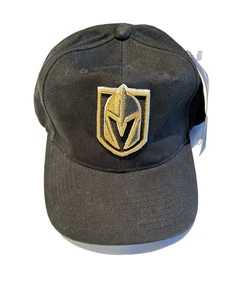 NHL Las Vegas Golden Nights Fanatics Flex Fit Sombrero Negro Nuevo con Etiquetas - Imagen 1 de 9