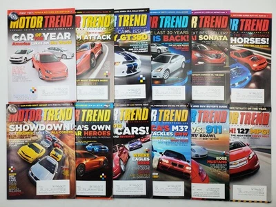2010 Motor Trend Magazine Complete Year 12 Issues Volume 62 - Image 1 of 4