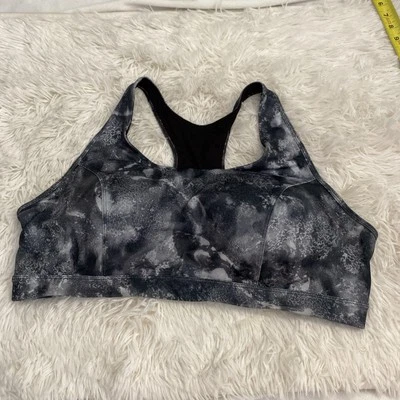 Tek Gear серый белый геометрический бюстгальтер XXL черный бюстгальтер - Изображение 1 из 4