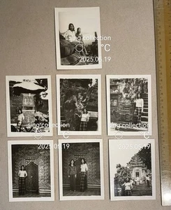 OPS original photo x 7 Borobudur Temple Java & Pura Kehen Bali Indonesia - Picture 1 of 2