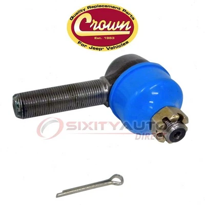 Crown Automotive Front Steering Tie Rod End for 1966-1968 Jeep CJ5A - Gear rt - Image 1 of 4