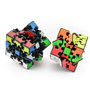 Newest 3X3X3 Gear Magic Cube Professional Educational Toys Twist Games Stickerle - Picture 1 of 9