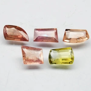 💎 4.98ct 5pcs Lot Fancy Multi Color Sapphire - Madagascar Gems - Picture 1 of 4