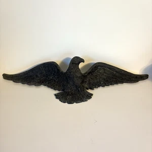 Vintage 20" Metallguss Federal American Weißkopfseeadler hängende Wandrelief #335 - Bild 1 von 10