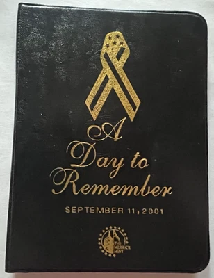 A Day to Remember September 11th 2001 Merrick Mint 4 Coin Set 9/11 - Image 1 of 4