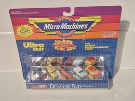 Galoob Micro Machines 1989 Sealed Set #47 Driving Fun Collection