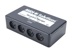 MIDI Solutions Quadra Merge 4x1 MIDI Merger INTERFACE - DEMO - PERFECT CIRCUIT - Picture 1 of 3