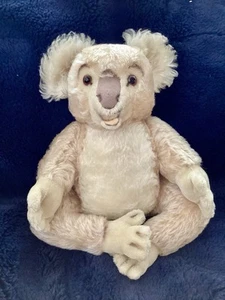 Oso koala Mohair Steiff alemán vintage años 50 14 pulgadas - Imagen 1 de 9