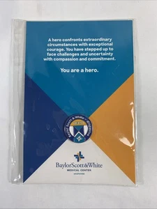 Baylor Scott & White, Grapevine, TX Hat/Lapel Pin, Hero - Picture 1 of 3