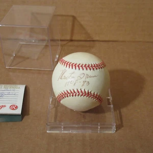Monte Irvin HOF - 73 Autographed Signed Baseball Rawlings in Case - Picture 1 of 6