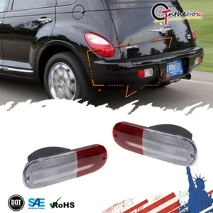 2 carcasas de luz de respaldo reflector de parachoques trasero para Chrysler PT Cruiser 2001-05 - Imagen 1 de 8