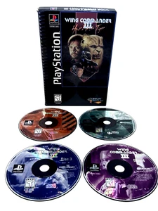 Wing Commander III Heart of the Tiger Long Box PS1 PlayStation 1 Tested - Picture 1 of 3