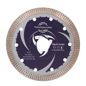 TRONGAARD Diamant Trennscheibe Diamantklinge Mesh Turbo 125mm und 230mm - Bild 1 von 8