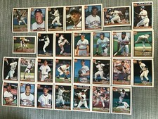 1991 DETROIT TIGERS Topps COMPLETE Baseball Team set 29 Cards TRAMMELL WHITAKER!