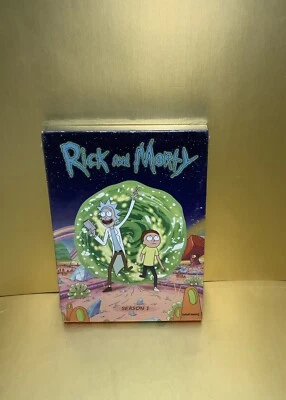 RICK AND MORTY SEASON 1 JUSTIN ROILAND, CHRIS PARNELL, SPENCER GRAMMER NEW - Image 1 of 2