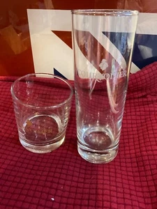 Courvoisier Cognac Hi-Ball Glass and tumbler - Picture 1 of 3