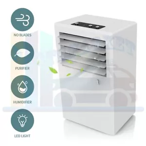 Air Conditioner Fan Mini Evaporative Circulator Cooler Humidifier US Portable - Picture 1 of 5