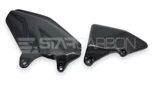 PARATACCHI BATTITACCO FIBRA CARBONIO DUCATI MULTISTRADA V4 V4S - Foto 1 di 3