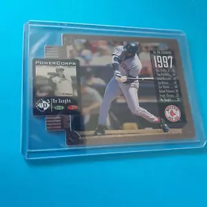MO VAUGHN 1998 UD3 Power Corps #PC27 Red Sox SN#942/2000 Die Cut Very Clean nm/m - Picture 1 of 2