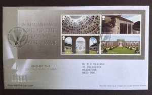 GB 2020 VE Day M/Sheet on Typed Address First Day Cover - Tallents House S/H/S - Picture 1 of 1