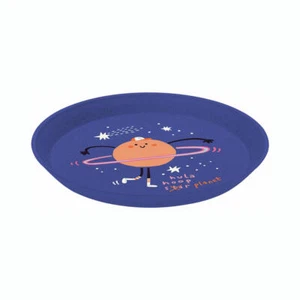 Koziol Teller Connect Plate Space, Dessertteller Kunststoff Organic Blue 20.5 cm - Bild 1 von 2