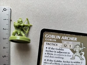 GOBLIN ARCHER MINIATURE+ENGLISH CARD/D&D THE LEGEND OF DRIZZT/M862 - Imagen 1 de 1