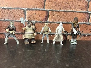 Star War Figuren Konvolut Hasbro Dexter Jetstter, Chewbacca, Hans, Snow Trooper - Bild 1 von 6