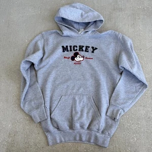 Vintage Mickey Hoodie XL / Womens S 90s Y2k Disney World Kids Cartoon Hoodie - Picture 1 of 8