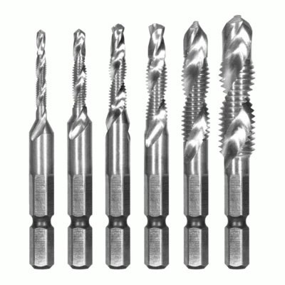 VALEX SET PUNTE PER METALLO AUTOFILETTANTI HSS FERRO SERIE 6PZ. M3-M10 1461300 - Immagine 1 di 4